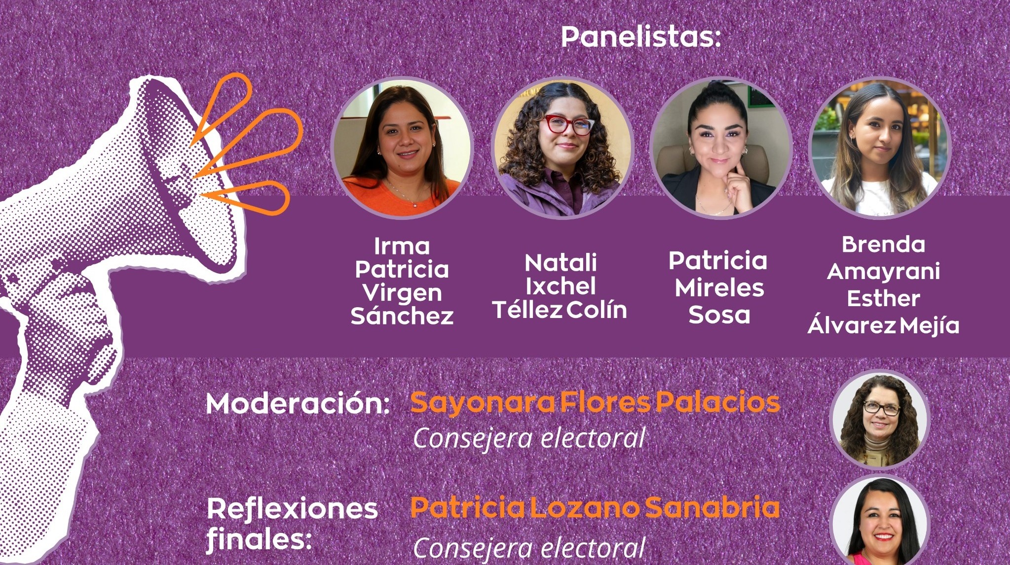 El Conversatorio Mujeres en Política: Experiencias y Desafíos de la Elección 2024 fue organizado por el IEEM. Foto Especial