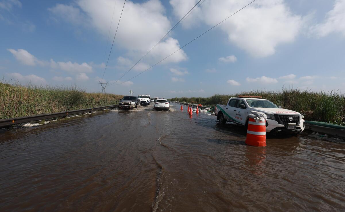 Las lluvias han aumentado el nivel de las Ciénegas de Lerma / Foto Alejandro Vargas