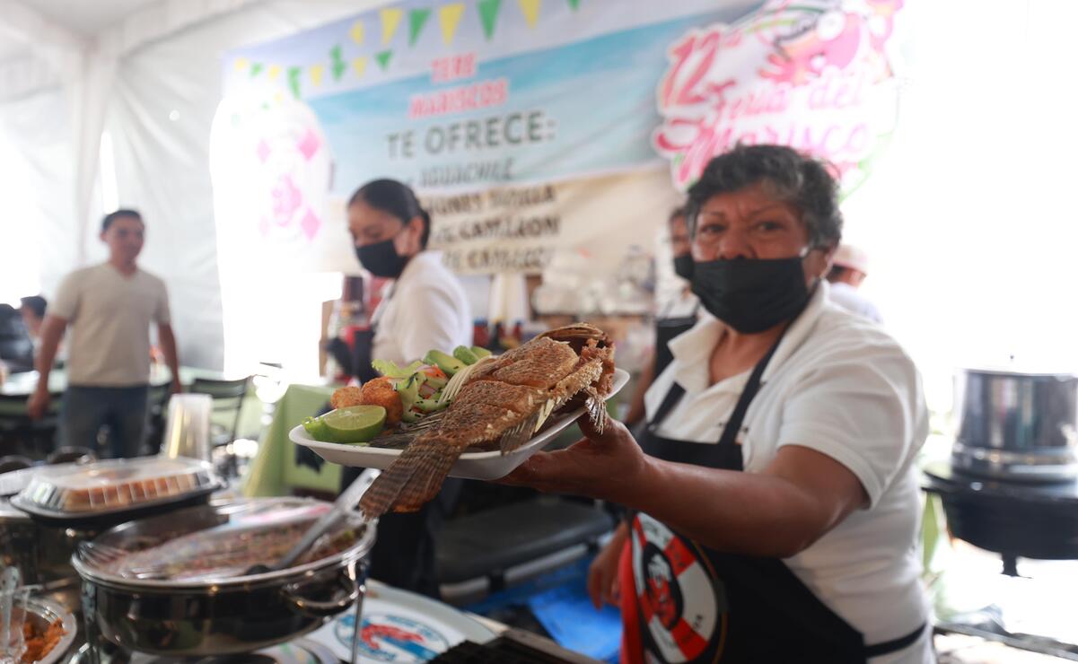 Inicia en Zinacantepec la décimo segunda Feria del Marisco