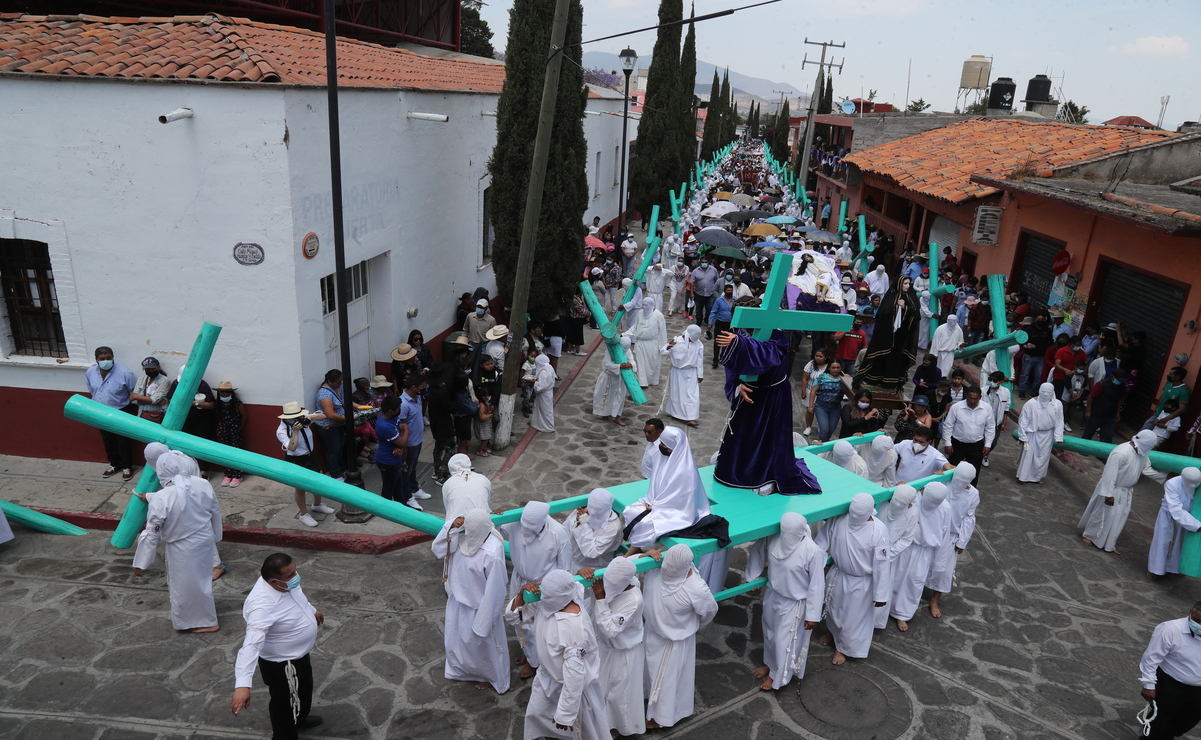 La Procesión del Silencio celebrará su 47 aniversario, y se realizará el 18 de abril.  Foto: Jorge Alvarado / El Universal Estado de México
