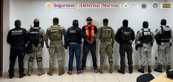 Detienen a 'Choko', objetivo prioritario en el Edomex por extorsión y homicidio