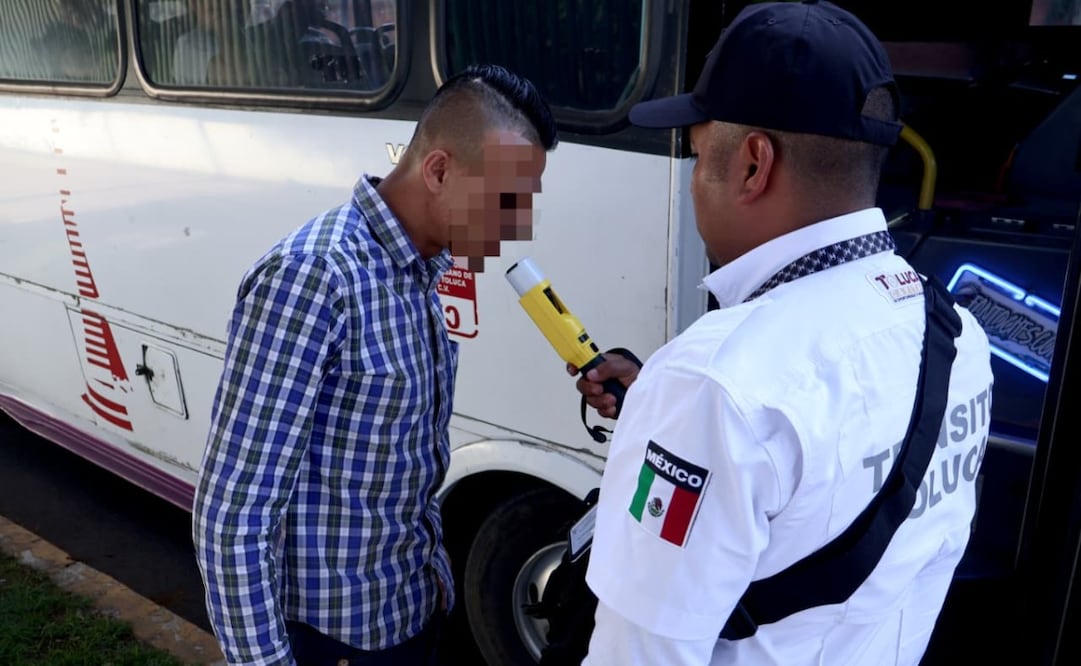 El operativo se aplicó a conductores del transporte público. Foto. Especial