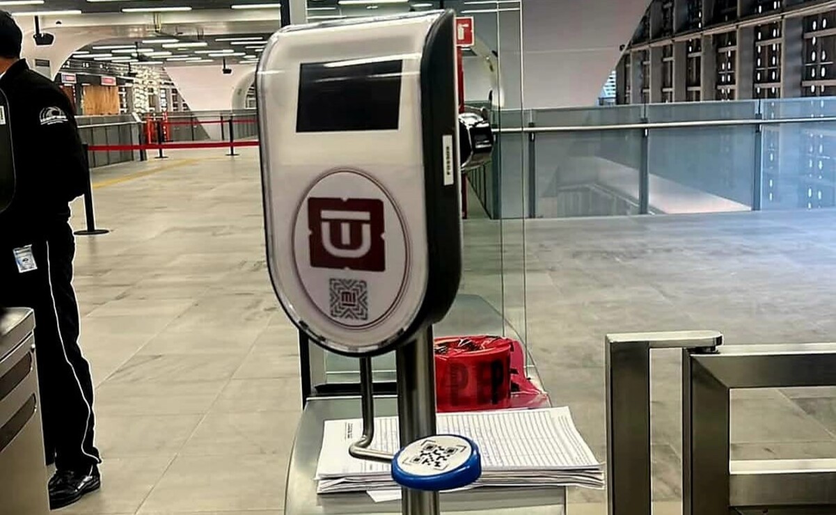 El sistema de pagos falló en la estación Santa Fe del Tren Interurbano. Foto: Especial