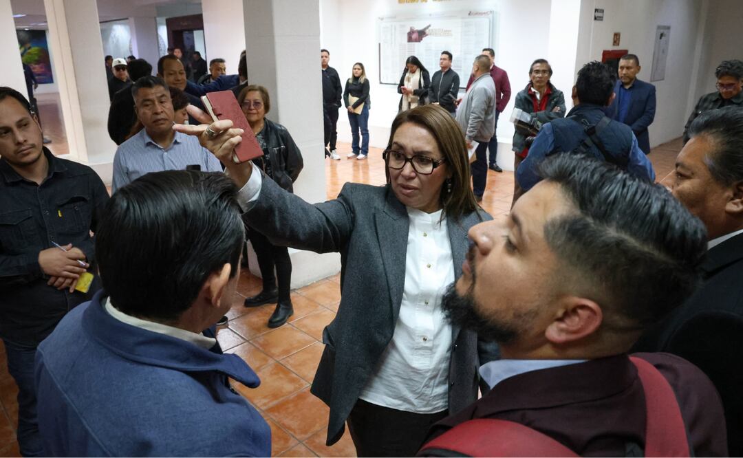 Azucena Cisneros, alcaldesa de Ecatepec, encabeza una nueva era de transparencia y combate a la corrupción Foto: Luis Camacho