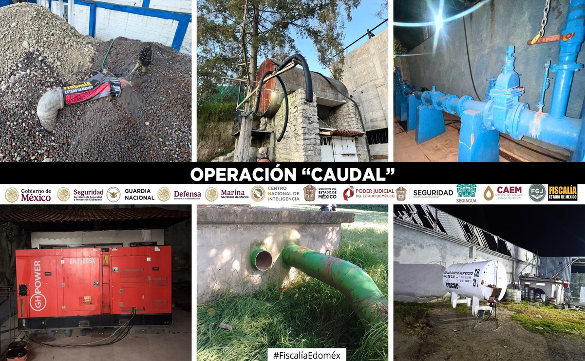 Operación Caudal: Intervienen más de 160 puntos y aseguran 250 pipas por huachicoleo de agua en Edomex