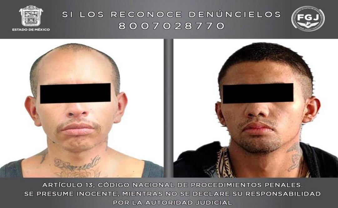 Ángel Raymundo “N” y Fernando Ángel “N” fueron vinculados a proceso por el asesinato de una mujer. Foto: Especial.