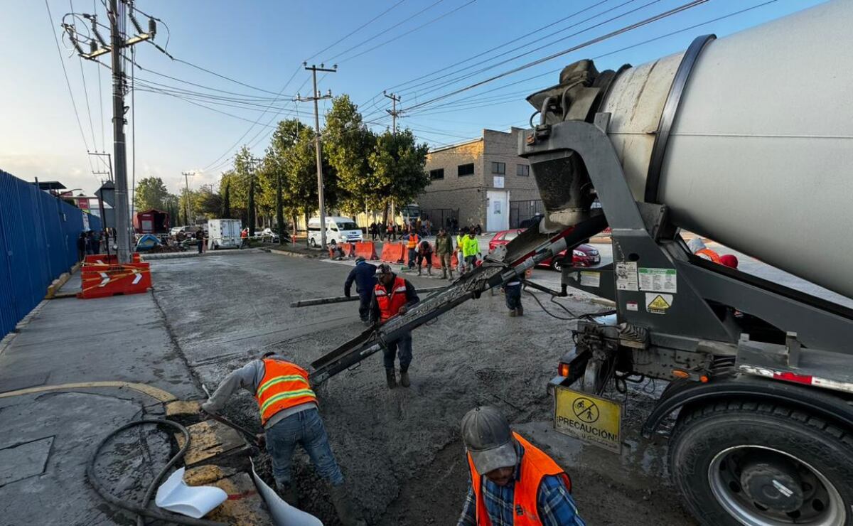 Empresas costean reparación de calles en Parques Industriales del Edomex