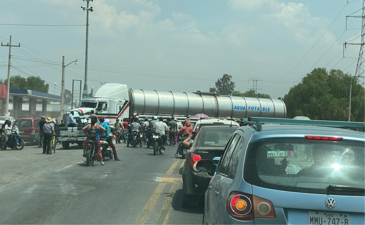 Crisis hídrica en Teotihuacán: comunidades exigen justicia ante el robo de agua Foto: Especial