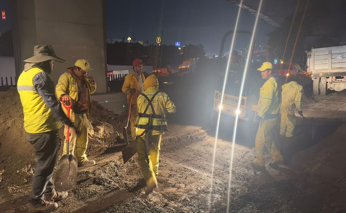 Las acciones para su completa reparación continuarán este jueves / Foto Especial