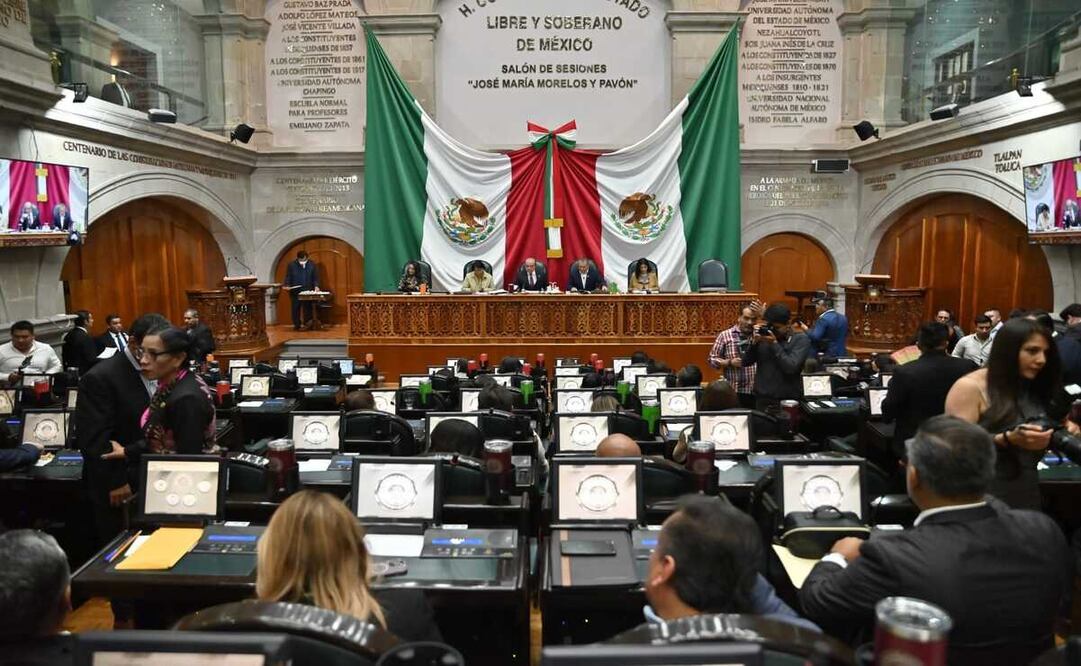 Durante el Tercer Periodo Extraordinario del Congreso mexiquense, los diputados  avalaron desincorporar un inmueble de Ecatepec / Foto: Especial