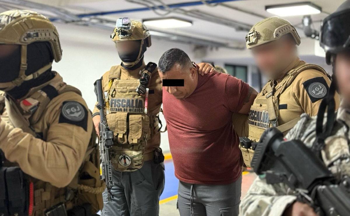 El Conejo' fue trasladado al Estado de México, donde enfrentará un proceso judicial. Foto: Especial