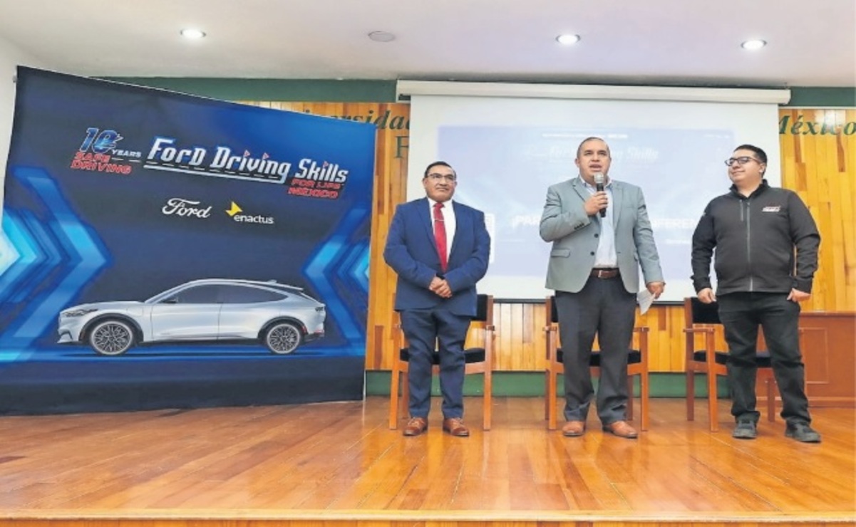 Esta iniciativa, impulsada por Ford Motor Company y el Grupo Enactus, busca fomentar el manejo seguro en los jóvenes. Foto: Especial