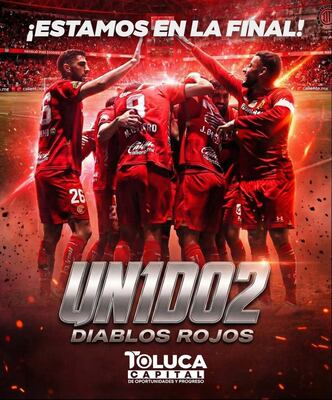 ¡Vive la final del Toluca! Instalarán pantallas en San Pedro Totoltepec, Capultitlán y Santa Ana