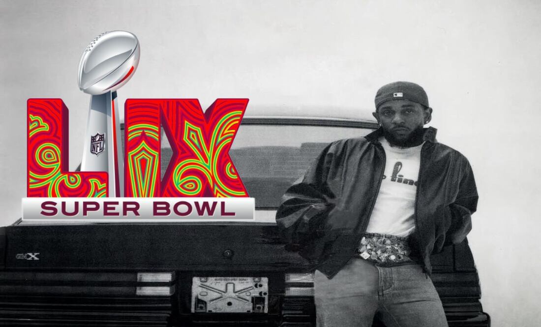Kendrick Lamar se presentará este domingo en el Caesars Superdome de Nueva Orleans junto a SZA como invitada especial en el Super Bowl 2025. Foto: Especial