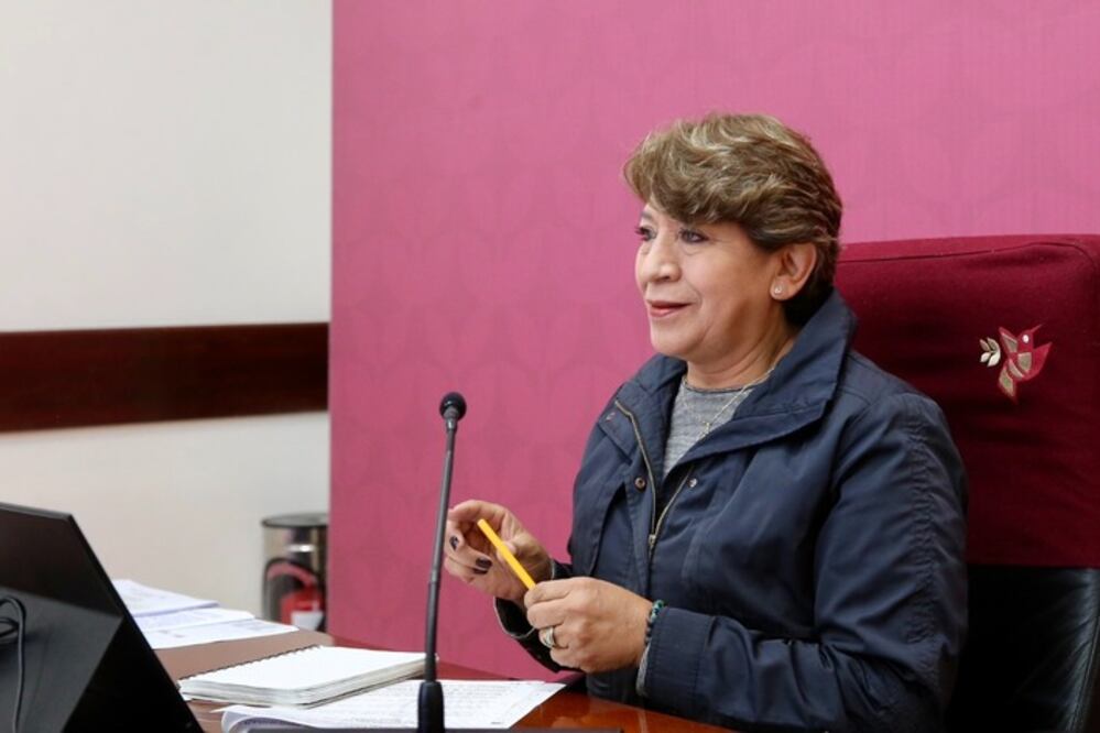 Delfina Gómez, gobernadora del Estado de México. Foto Especial
