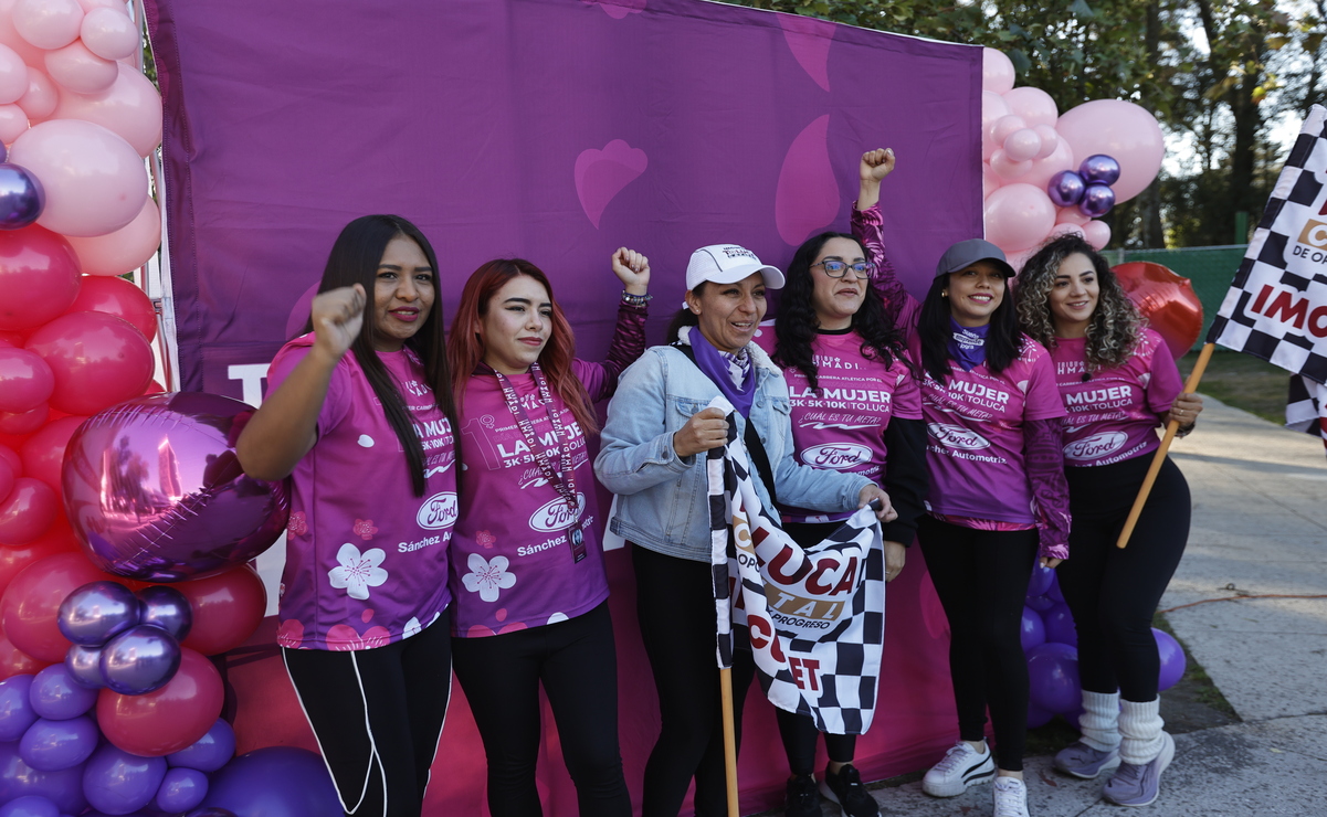 Los corredores participaron en las distintas distocias de 3, 5 y 10 kilómetros. Foto: Jorge Alvarado  / El Universal Estado de México