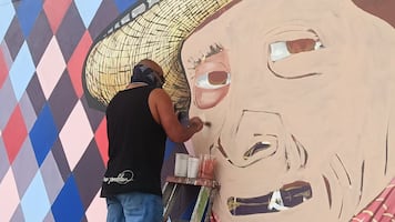 "Ensueño": El primer mural que transforma el Periférico Norte en Naucalpan