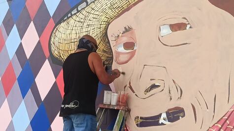 "Ensueño": El primer mural que transforma el Periférico Norte en Naucalpan