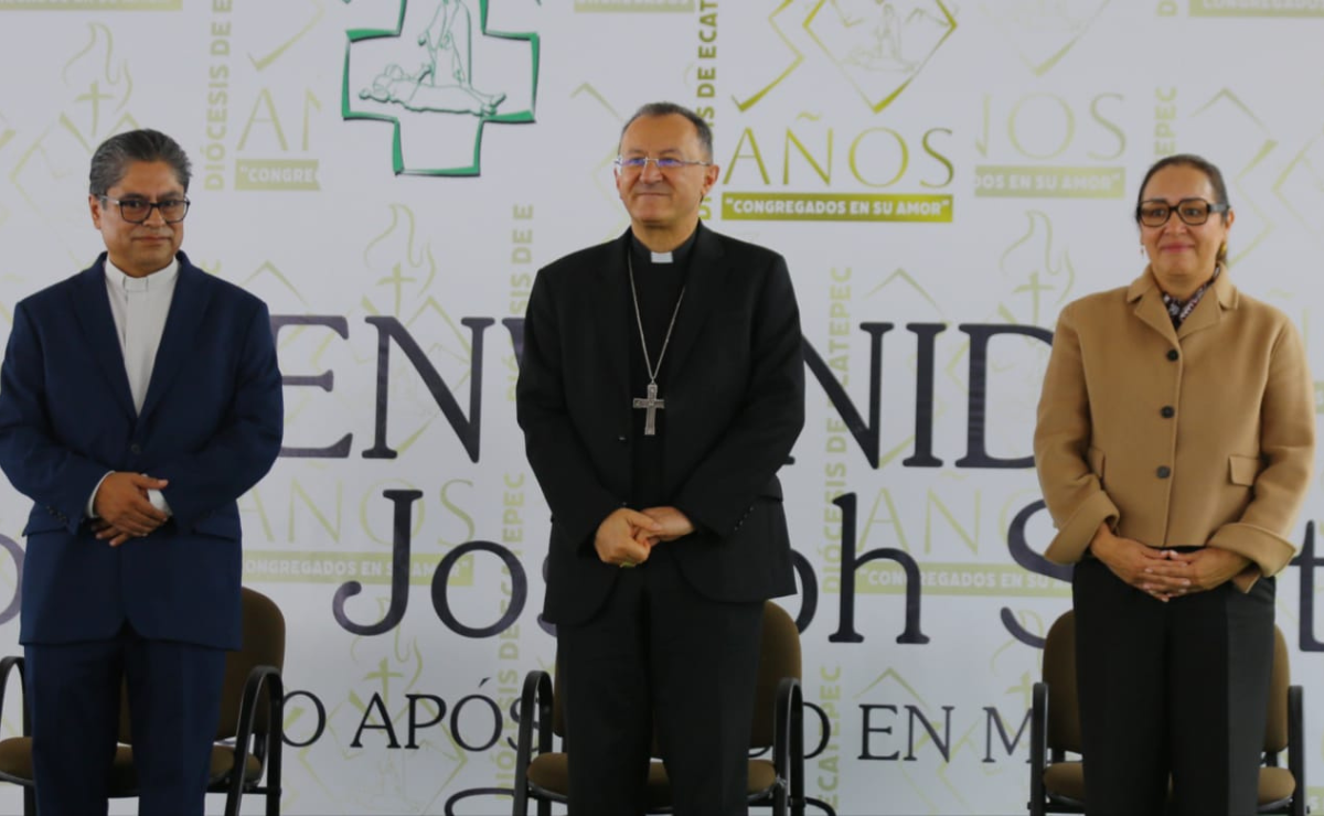 Ecatepec recibe al Nuncio Apostólico Joseph Spiteri en un evento que subraya la diversidad y la búsqueda de tranquilidad para todos sus habitantes. Foto: Especial