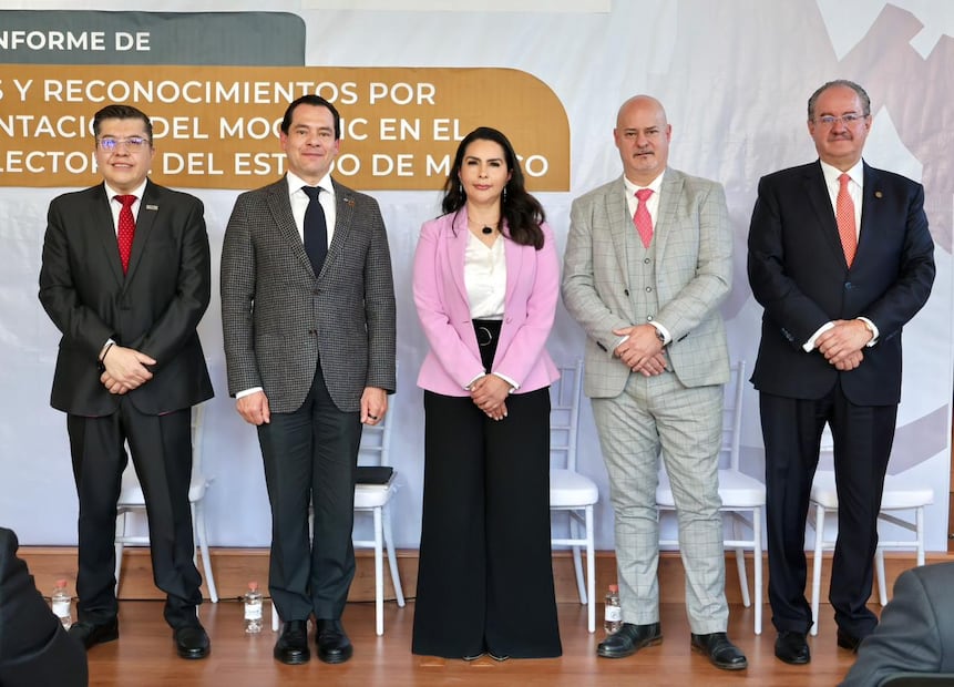 Autoridades electorales y ciudadanos se reunieron para validar los resultados de la gestión de riesgos en el Estado de México. Foto Especial