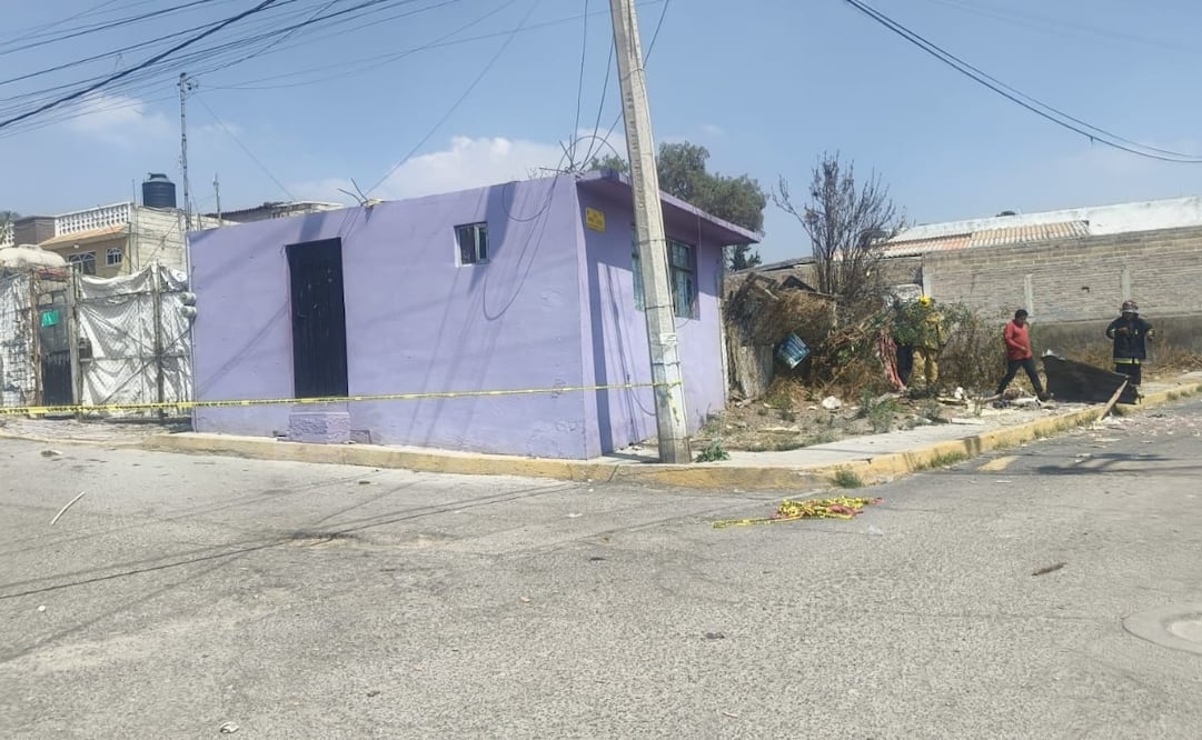 La explosión se registró en un taller de pirotecnia ubicado en un espacio no permitido por la Secretaría de la Defensa Nacional. Foto. Especial