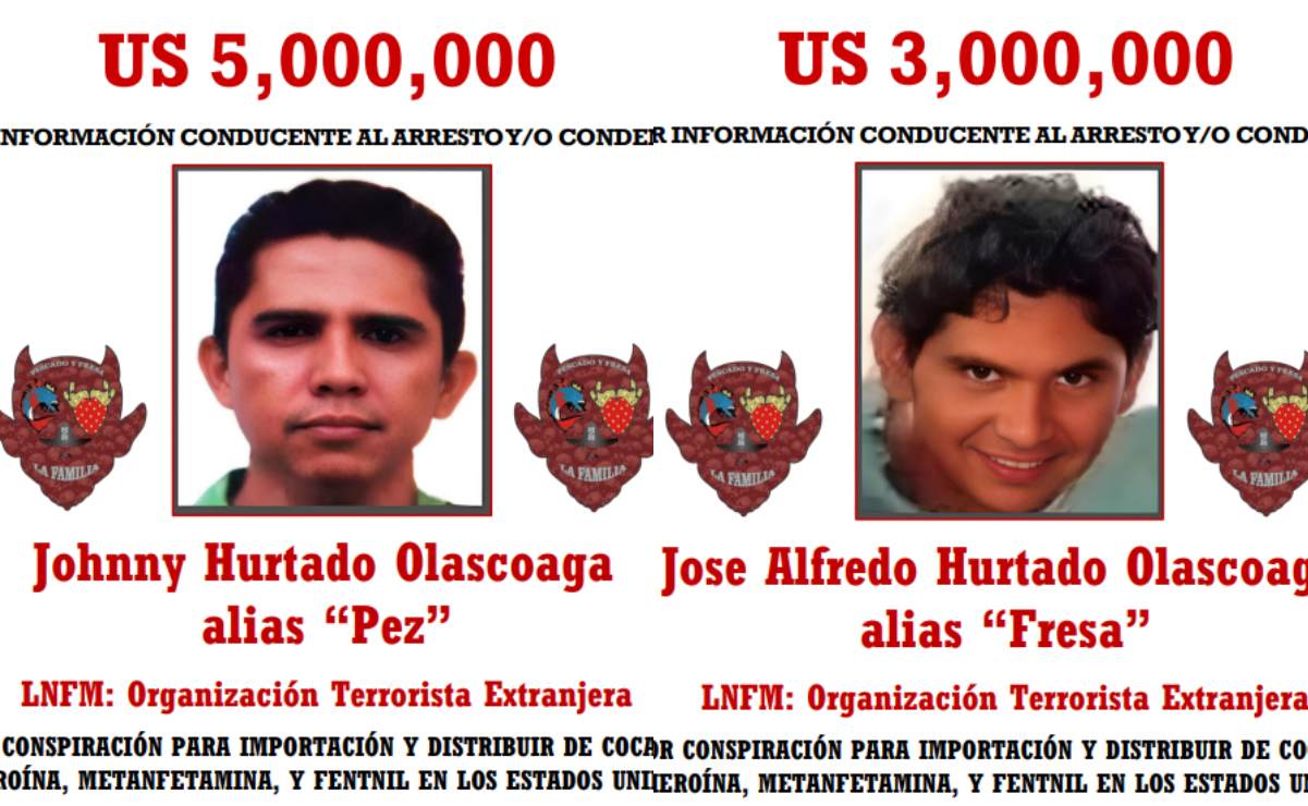 Johnny Hurtado Olascoaga "El Pez" y José Alfredo Hurtado Olascoaga "El Fresa". Foto: Captura de pantalla