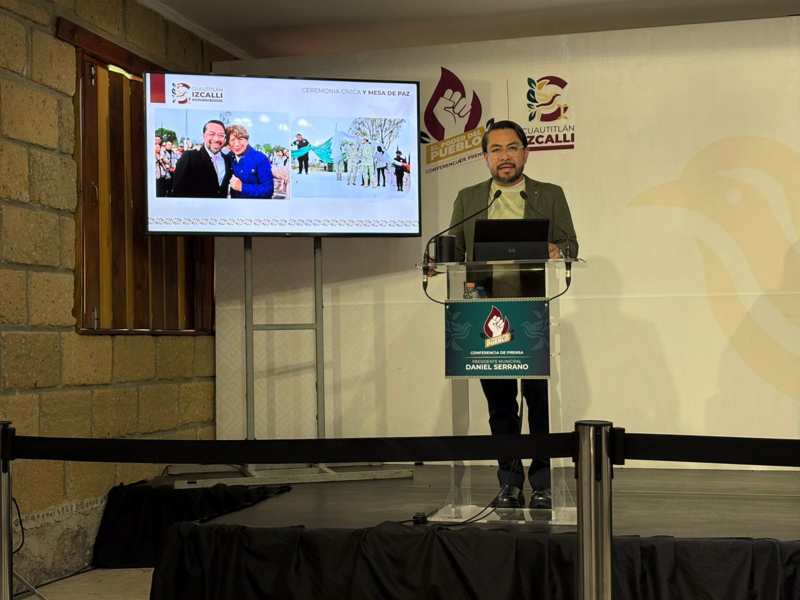 Daniel Serrano Palacios, alcalde de Cuautitlán Izcalli / Foto Arturo Contreras