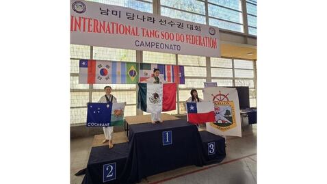 ¡Orgullo Mexiquense! Valeria Ortega se proclama campeona sudamericana de Tang Soo Do