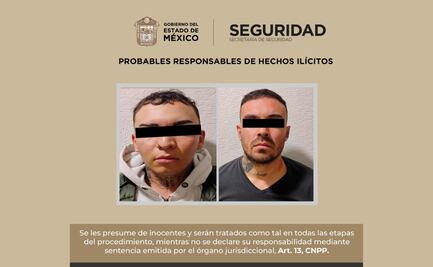 Desmantelan banda que asaltaba Oxxo con lujo de violencia en Tlalnepantla