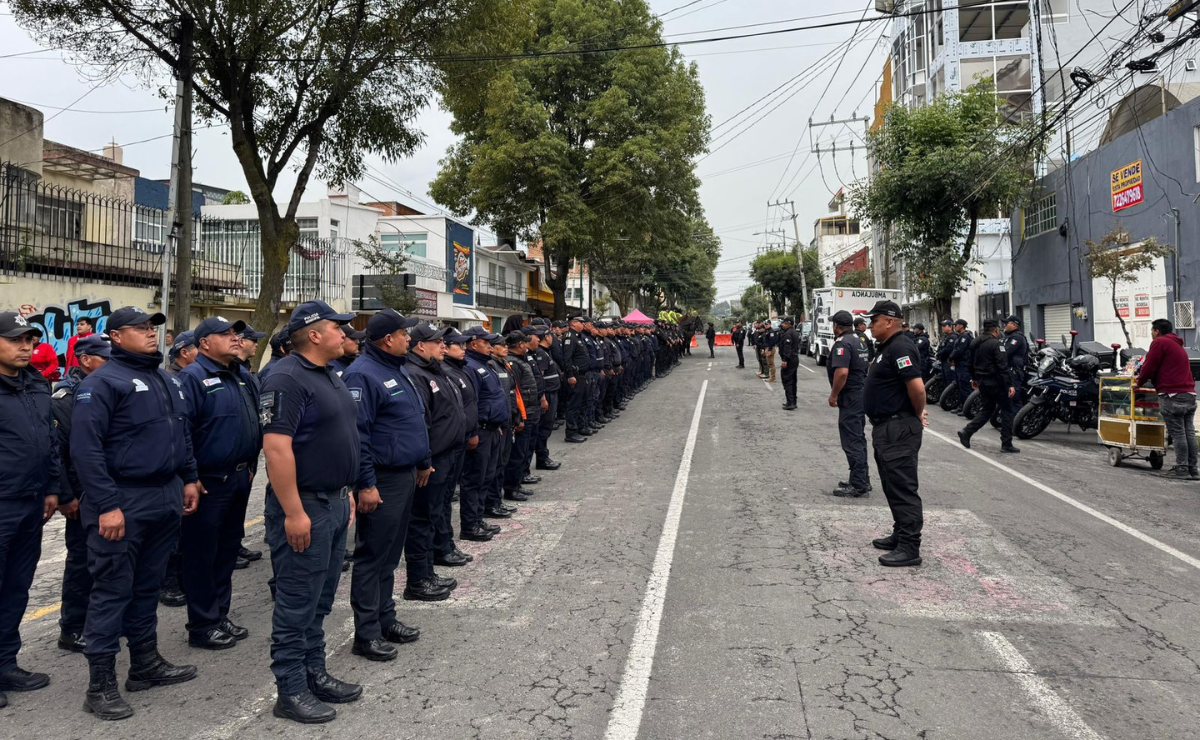 En Toluca, la seguridad es prioridad. Despliegue especial de 250 elementos y tecnología para un partido sin incidentes en el Nemesio Díez. Foto: Especial