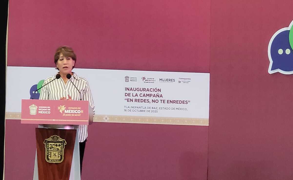 Delfina Gómez Álvarez, gobernadora del Edomex / Foto Gisela González