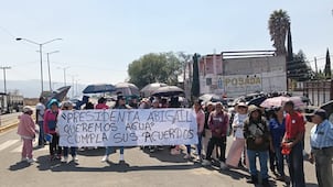 ¡Caos en la Chalco-Tláhuac! Vecinos bloquean y prenden fogatas por falta de agua desde hace 3 meses