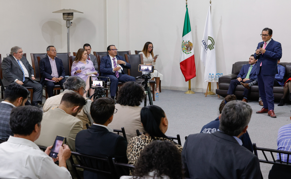 Los empresarios resaltaron en sus participaciones la importancia de generar espacios donde la sociedad civil pueda conocer el perfil y la trayectoria de quienes buscan impartir justicia / Foto: Arturo Hernandez