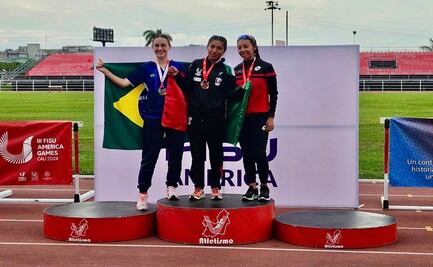 Vanessa Martínez se cuelga la medalla de oro en los FISU America Games   