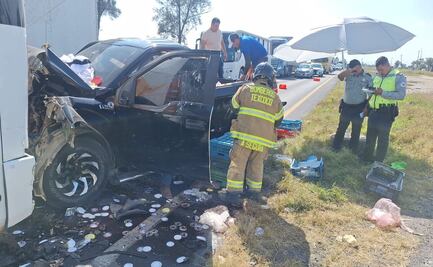 Impactante choque en la Peñón-Texcoco deja 16 Heridos