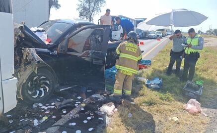 Impactante choque en la Peñón-Texcoco deja 16 Heridos