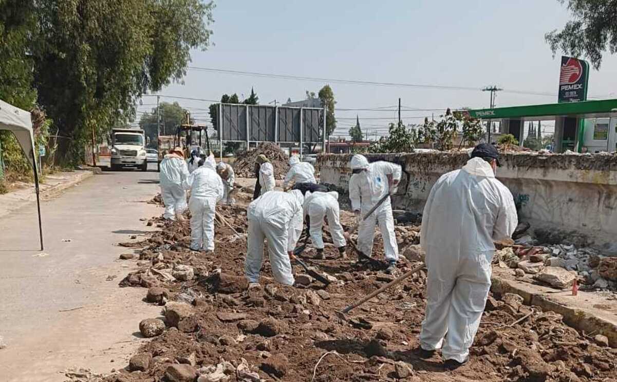 Hallan restos óseos en Ecatepec durante búsqueda de Nancy Ríos García