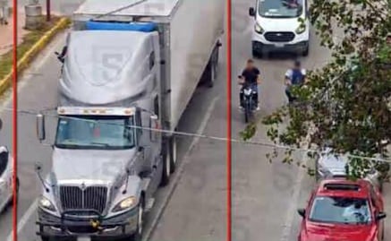 Detienen a dos hombres por robo a transporte de carga en Ixtapaluca