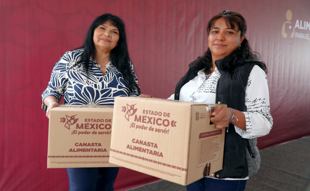¡Edomex impulsa bienestar! Arranca la entrega de Canastas Alimentarias a mujeres
