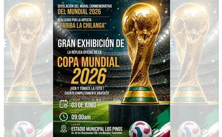 La réplica de la Copa del Mundo llega a Cuautitlán: Horarios y cómo verla gratis este miércoles