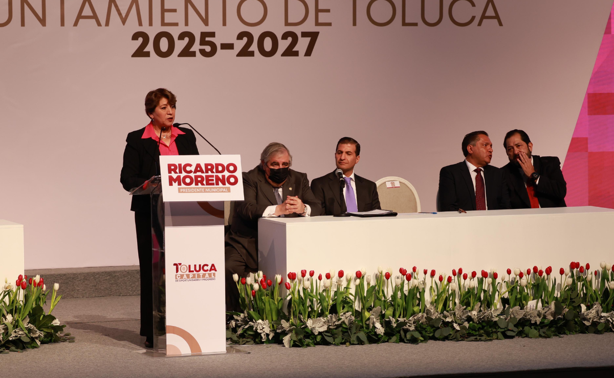 Delfina Gómez Álvarez Foto: Alejandro Vargas
