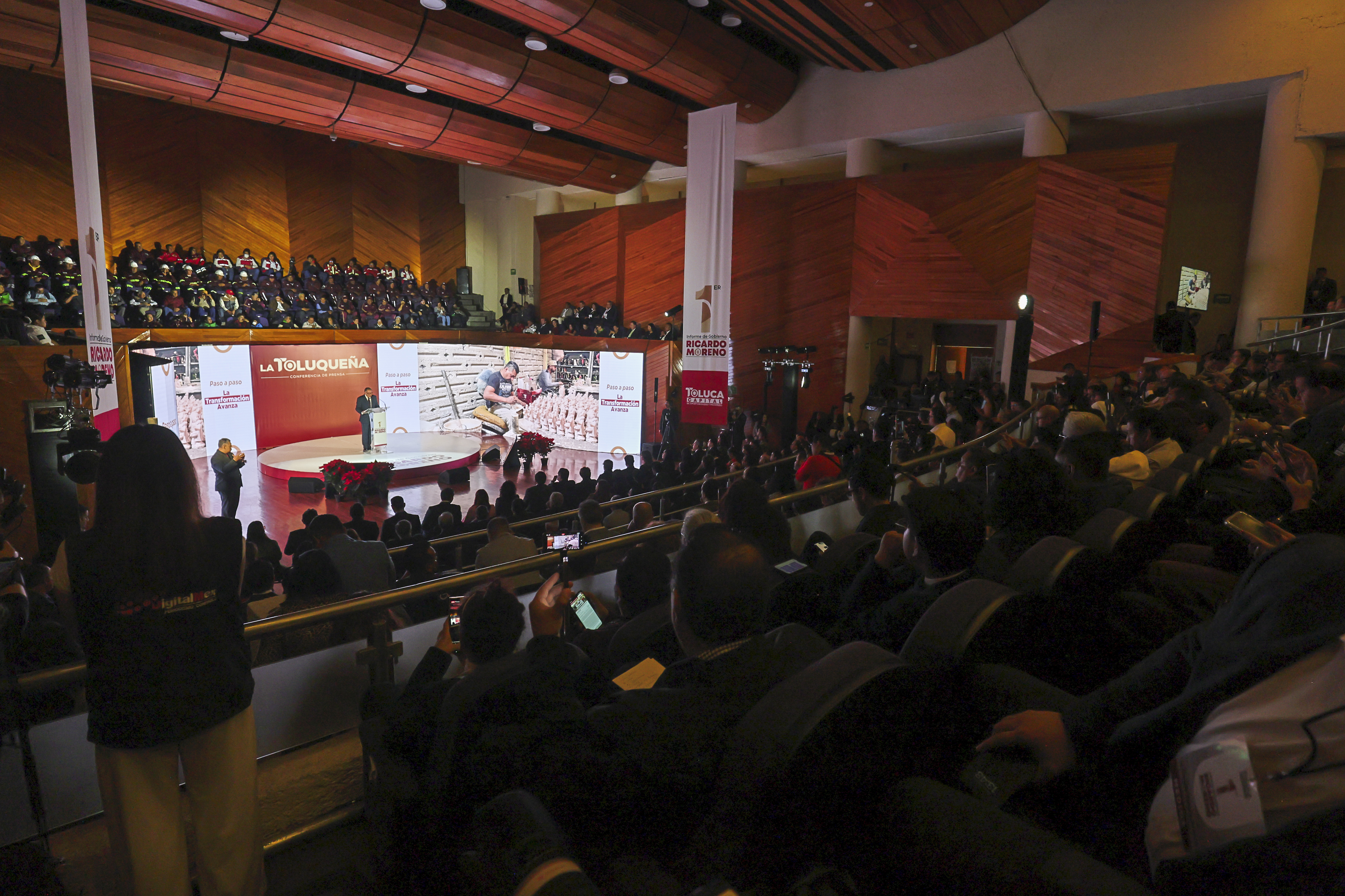 El proyecto Toluca en tus Manos, promovido por la administración de Moreno Bastida, se posicionó como una herramienta tecnológica clave para facilitar la atención ciudadana. Foto Alejandro Vargas / El Universal