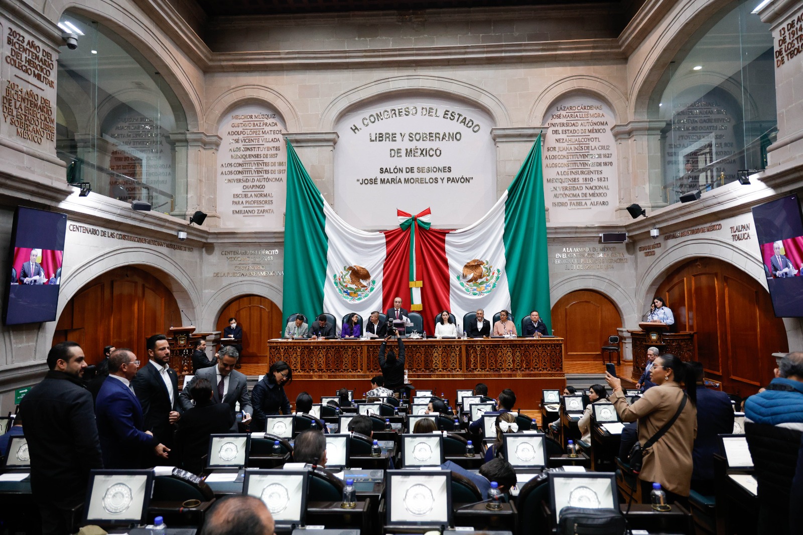 Atenco, Cuautitlán México, Naucalpan y Toluca fueron los gobiernos municipales más denunciados durante 2024 ante la Contraloría del Poder Legislativo. Foto Arturo Hernández