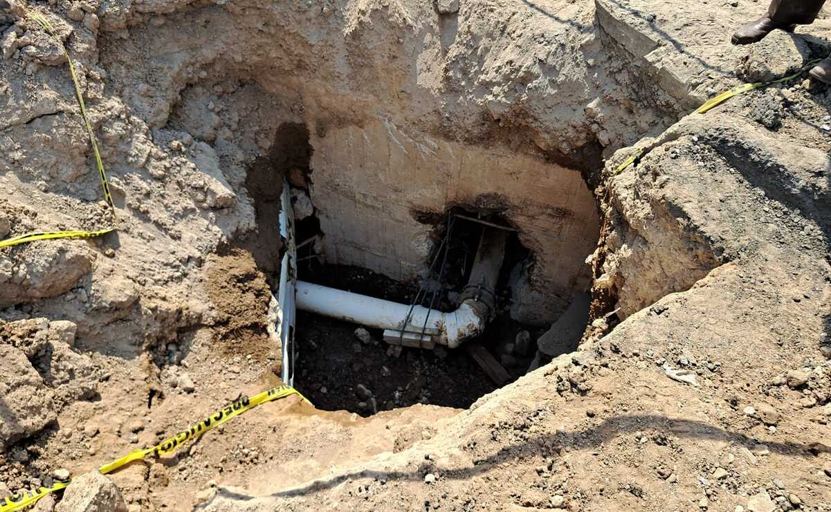 La tubería dañada ya tenía varias reparaciones anteriores, que no fueron realizadas correctamente. Foto: Especial