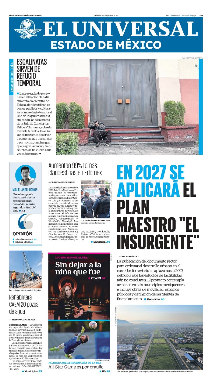 Portada 29 de julio de 2026
