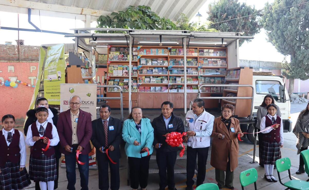 Este programa busca despertar el interés por los libros / Foto Especial