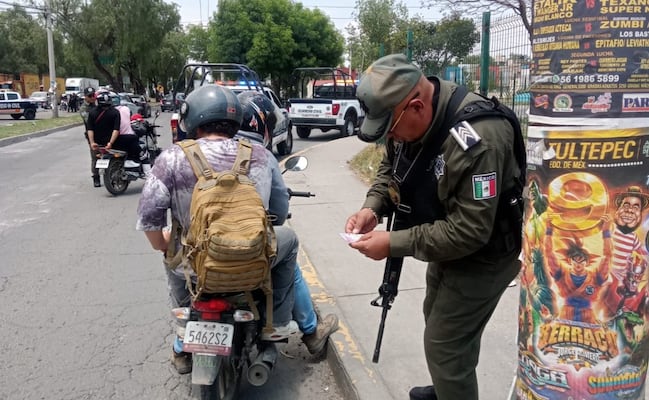 ¿Todo en orden con tu motocicleta? Aplican operativos de revisión en vialidades de Cuautitlán