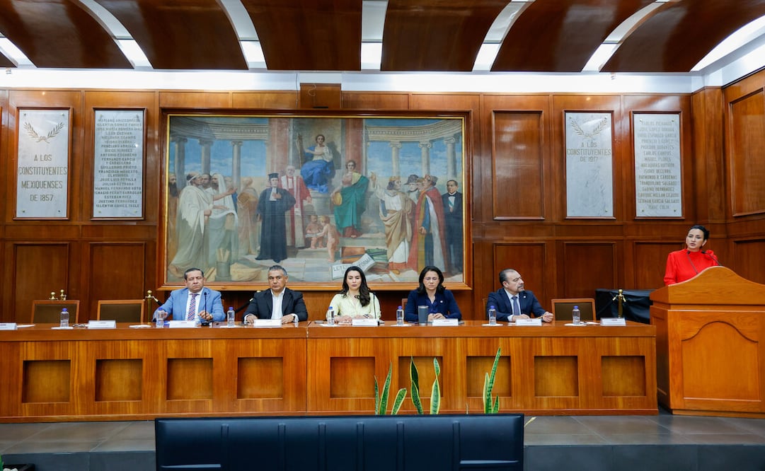 La magistrada del Tribunal de Justicia Administrativa del Estado de México informó que el sistema estatal de justicia no está cumpliendo con su función. Foto: Arturo Hernández / El Universal Estado de México