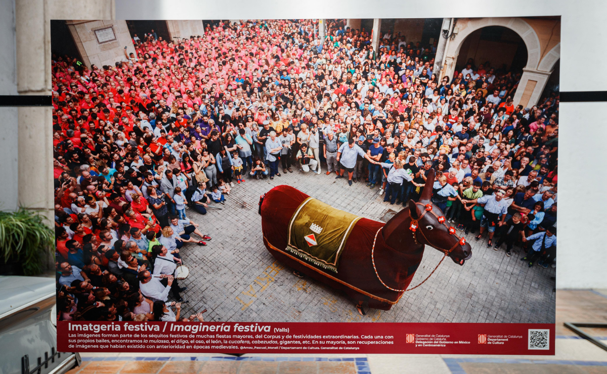 El Museo Lic. López Mateos en Atizapán de Zaragoza alberga esta exposición que busca crear un puente cultural entre México y Cataluña Foto: Especial