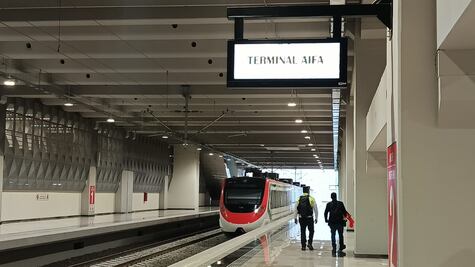 ¿Cuáles son las estaciones que componen el ramal del Tren Suburbano al AIFA?